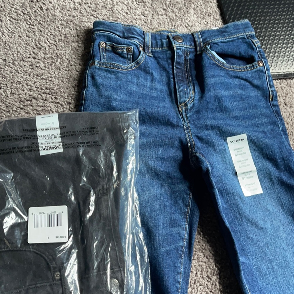 Two Pairs Boys Jeans